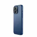 Накладка Mujjo Leather Case With MagSafe для iPhone 16 Pro, Monaco Blue (MUJJOCL051BL)