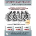 Гайки колесные Chrysler/Dodge резьба м12х1.5