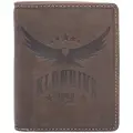Бумажник KLONDIKE 1896, коричневый