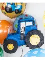 Пиньята с битой, пиньята на день рождения в подарок, синий трактор