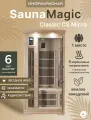 Инфракрасная сауна (кабина) SaunaMagic Classic CS Micro, артикул SM-C1-CS