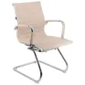 Кресло Everprof Кресло для посетителей Everprof Leo CF Экокожа Бежевый