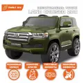 Электромобиль Toyota Land Cruiser 200 (Зеленый Глянец)