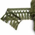Бахрома для штор с кисточками, 5 см*25 м, для текстиля и шитья, цвет хаки, Айрис