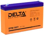 Аккумулятор для детских электромобилей Delta DTM 607 6V AGM (7 Ач)