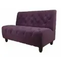 Диван прямой модуль 120х74х86 см, нераскладной, фиолетовый велюр