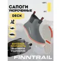 Сапоги резиновые укороченные FINNTRAIL DECK 7518 MiddleGrey размер 42 (RU) 43(EU), 10(USA)
