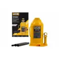 Домкрат JCB бутылочный 20т с клапаном (h min 235мм, h max 445мм, ход штока-150мм, ход винта-60мм)