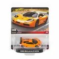 Машинка коллекционная Hot Wheels премиальная 1/43-1995 McLaren F1 GTR