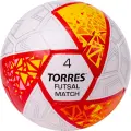 Мяч футзальный TORRES Futsal Match FS323774, размер 4, низкий отскок
