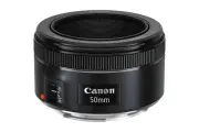 Объектив Canon EF 50mm f/1.8 STM, автофокус, светосила f/1.8, цвет черный