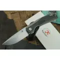 Складной нож Kansept Knives Mini Accipiter, сталь CPM S35VN, рукоять титан/карбон