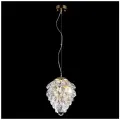 Crystal Lux Подвесной светильник Crystal Lux Charme SP2 Gold/Transparent
