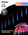 Гирлянда новогодняя светодиодная NGF-D031-02 метеоритный дождь 3.6м IP44 220