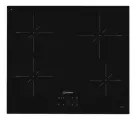 Варочная индукционная поверхность Indesit IS 41Q60 FX, 4 конфорки, черный
