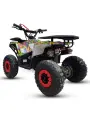 Детский квадроцикл MOTAX GRIZLIK MIDI PS BW бензиновый, большие колеса; 4 л. с; 49 куб. см; motax
