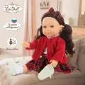 Кукла интерактивная со звуком Эмили 37 см, Lisa Doll / Куколка шарнирная с русской озвучкой / Коллекционная виниловая кукла для девочек