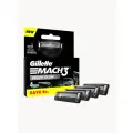 Сменные кассеты Gillette Blades Mach3 Bright Glow Charcoal, 4 шт в упаковке.