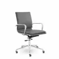 Офисное кресло UTFC СН-301 кайман комфорт Н хром СР S-0422 Темно-серое