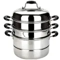 Мантоварка 3-х уровневая MAYER&BOCH , нержавеющая сталь, 32 см