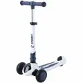 Детский самокат Tech Team Pony, складная конструкция, регулировка руля, светящиеся колёса. синий
