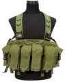 Разгрузка / подсумок / жилет тактический / цвет оливковый / 6 карманов