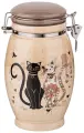 Емкость для сыпучих продуктов парижские коты высота 20 см. 1100 мл. KSG-358-1725