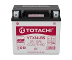 Аккумулятор TOTACHI AGM 14A/h 12V 150х87х148 YTX14-BS сухозаряженный
