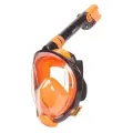 Sargan Маска полнолицевая для сноркелинга Galaktica Premium S-M, черный/оранжевый/оранжевый