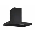 Пристенная вытяжка для кухни черная Hietzel CHF 6012G BL