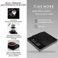 Весы кухонные Timemore Black Mirror Basic 2, с таймером, съемная чаша, до 2 кг, точность измерения до 0,1 г