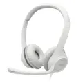 Гарнитура Logitech Stereo Headset H390 White (981-001286/1288) (981-001286/981-001288)
