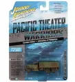 Johnny Lightning WWII GMC CCKW 2.5 Ton 6x6 Truck Olive Drab Dirty Combat Action - Liberation of the Philippines (1:87) - коллекционная Premium игрушка