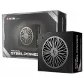 Блок питания CHIEFTRONIC SteelPower BDK-750FC (ATX 2.53, 750W, 80 PLUS BRONZE, Active PFC, 120mm fan, Full Cable Management, LLC design, Japanese capacitors) Retail