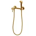 Смеситель встраиваемый с гигиеническим душем Grocenberg GB103N Золото
