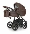 Коляска 3 в 1 Verdi Mocca (color Brown 02) Коричневая экокожа