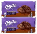 Печенье Milka Cookie Sensations с какао и кусочками молочного шоколада, 2 шт. по 156 гр. (Швейцария)