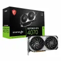 Видеокарта MSI RTX4070 VENTUS 2X E1 12GB GDDR6 192bit 3xDP HDMI 2FAN RTL