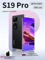 Игровой смартфон S19 Pro, флагманский смартфон,16+512ГБ,5500 мА·ч, чёрный , геймерский телефон++наушники