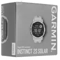 Спортивные часы Garmin Instinct 2s Solar светло-серый, белый, GPS, для плавания.
