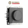 Диммер Werkel W1142044 графит акрил IP20