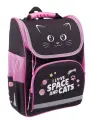 Ранец Dark kitten 1 отделение, 35*28*18 см, 3 кармана, эргономичная спинка