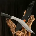 Нож-кукри туристический Джунгли 44,5см, клинок 320мм/4,9мм, серебристый