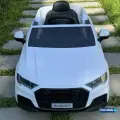 Электромобиль Audi Q7 S-Line 12V 2WD – HL678-LUX белый, задний привод, магнитофон с Bluetooth