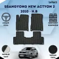 Эва коврики для SsangYong New Actyon 2 2010 - н. в. /Ссанг Йонг Нью Актион 2 поколение; Саньенг Нью Актион Рестайлинг/Eva, Ева