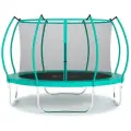 Батут Perfetto sport PREMIUM MOVING 12 диаметр 3,70 м зеленый СГ000005558