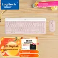 Набор беспроводная клавиатура и мышь Logitech Fashion Series MK470, розовый, с беспроводным приемником 2,4 G