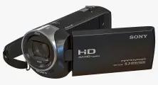 Видеокамера Sony HDR-CX240E, 24,1 МП, CMOS, 25-кратный оптический зум, стабилизация, Full HD