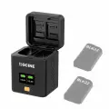 ZGCINE PS-BLK22 Двойной USB-C зарядный чехол-бокс с PD быстрой зарядкой для аккумулятора Panasonic LUMIX DMW-BLK22