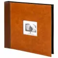 Фотоальбом BRAUBERG Camel на 500 фото 10х15 см, под гладкую кожу, коричневый